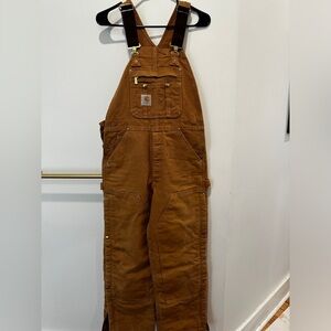 Insulated / Lined Carhartt Bib, Overalls, size 28